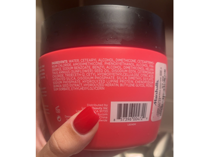 Luseta Keratin Smooth Hair Mask, 16.9 fl oz/500 mL