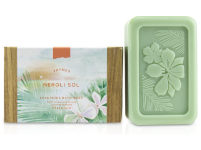 Thymes Luxurious Bath Soap, Neroli Sol, 6 oz/170 g