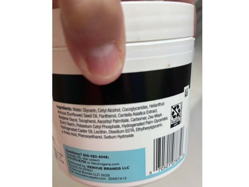 Neutrogena Ultra Gentle Face & Body Moisturizing Cream, Cica + Pro + Vitamin B5, 11 oz/311 g