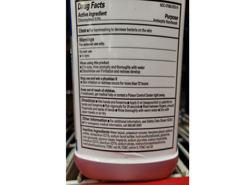 Member's Mark Antibacterial Hand Soap, 3.78 L