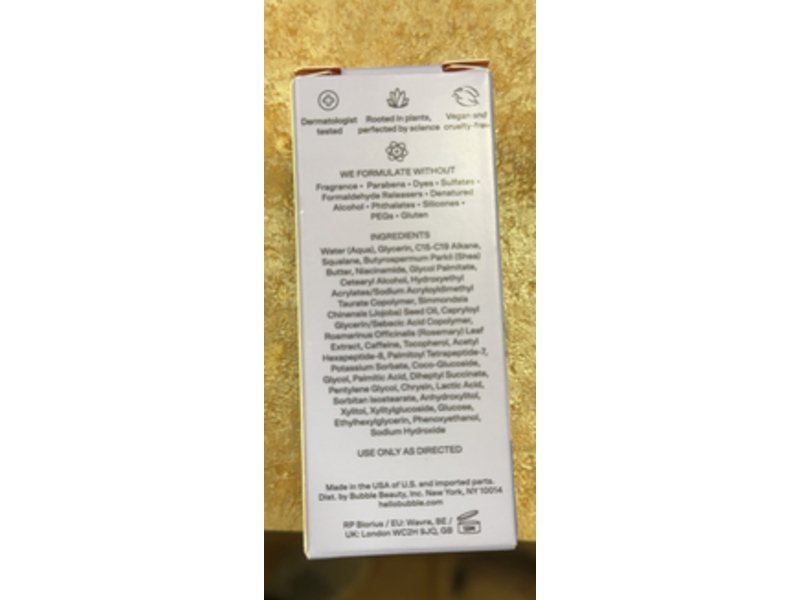 Bubble Star Dew Hydrating Eye Cream, 0.50 fl oz/15 mL