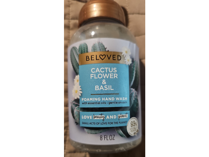 Love Beauty & Planet Foaming Hand Wash, Cactus flower & Basil, 8 fl oz