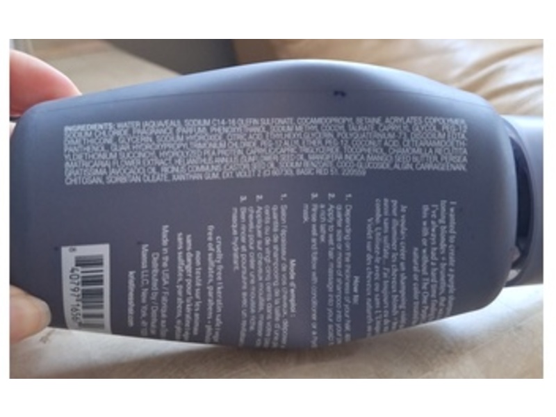 Kristin Ess The One Purple Shampoo, 10 fl oz/296 mL