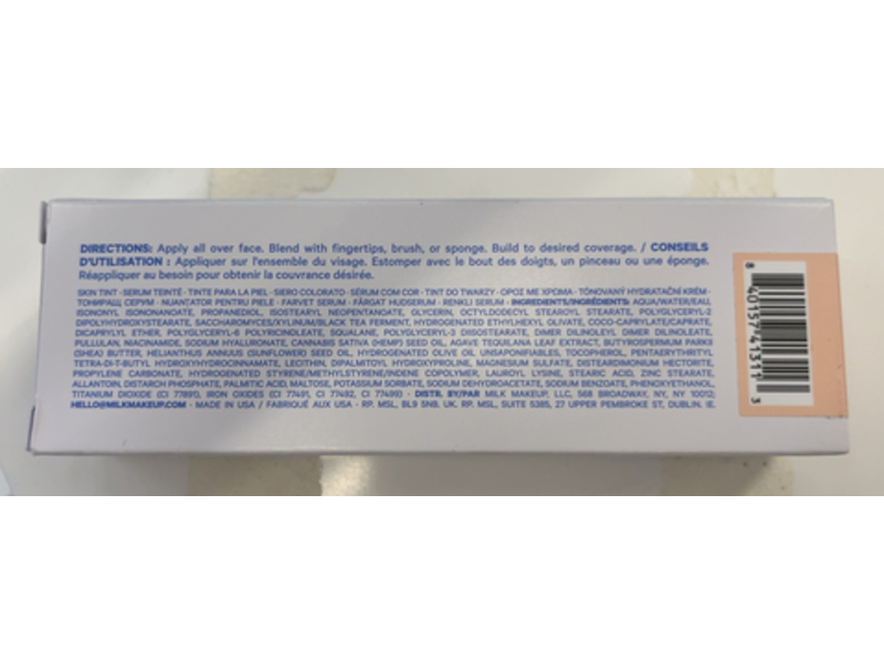 Milk Makeup Hydro Grip Gel Skin Tint, 1, 1.0 fl oz/35 mL