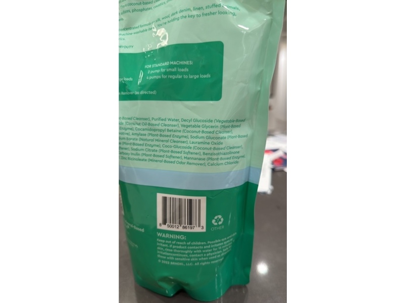 Puracy Laundry Detergent Refill, Fresh Linen, 192 Loads 48 fl oz/1418 mL