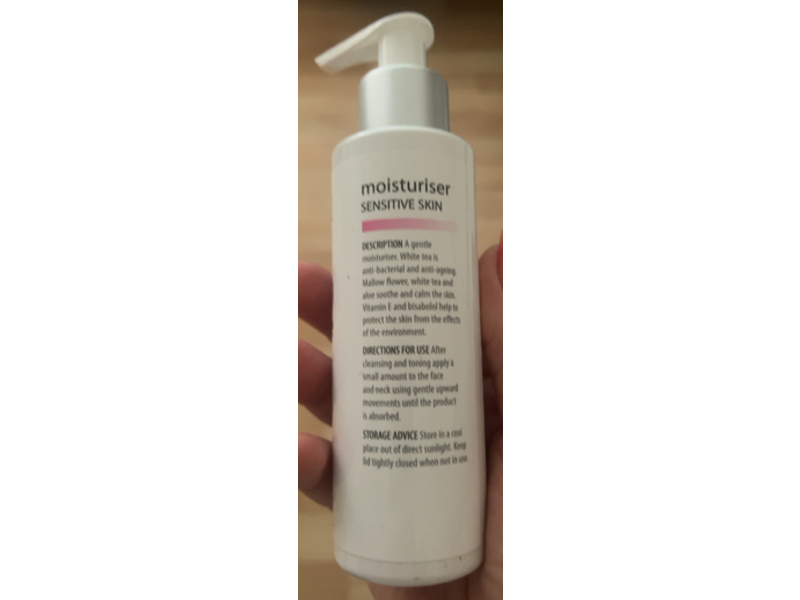 Strictly Professional Sp Skin Care Moisturiser, Sensitive Skin, Mallow Flower, White Tea & Aloe, 150 mL