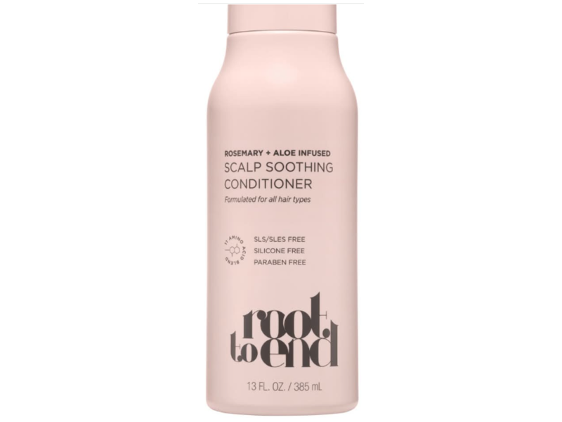 Root To End Scalp Soothing Conditioner, Rosemary + Aloe, 13 fl oz/385 mL