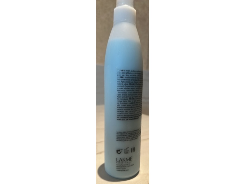 Lakme L2 Instant Hair Conditioner, 10.2 fl oz/300 mL