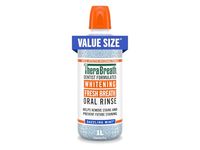 TheraBreath Whitening Oral Rinse, Dazzling Mint, 33.8 fl oz/1.05 L - Image 2