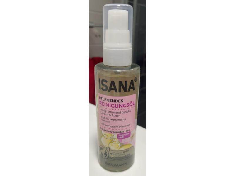Rossmann Isana Nourishing Oil For Removing Make - Up, 100 mL
