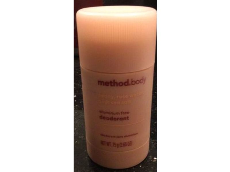 Method.body Pure Peace Deodorant, 2.65 oz/75 g