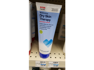 CVS Health Moisturizing Dry Skin Therapy Soothing Cream, 14 oz ...