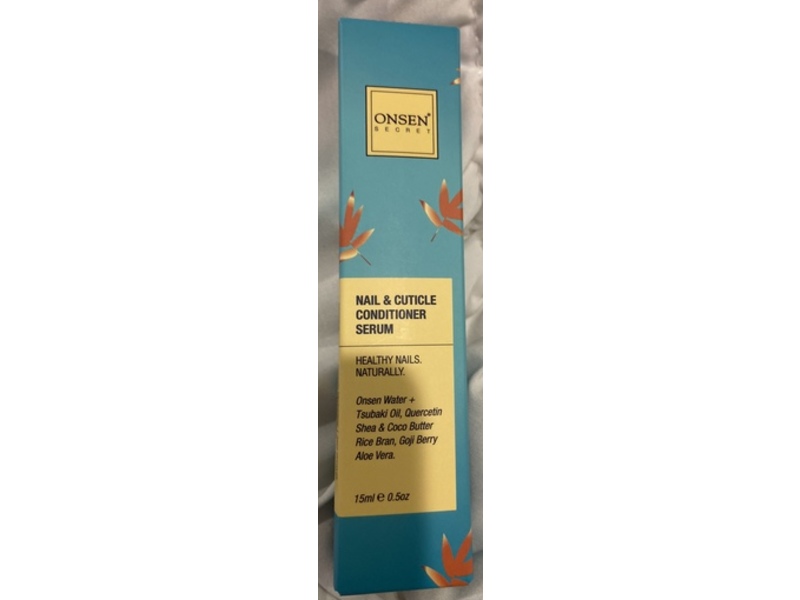 Onsen Secret Nail & Cuticle Conditioner Serum, 0.5 oz/15 mL