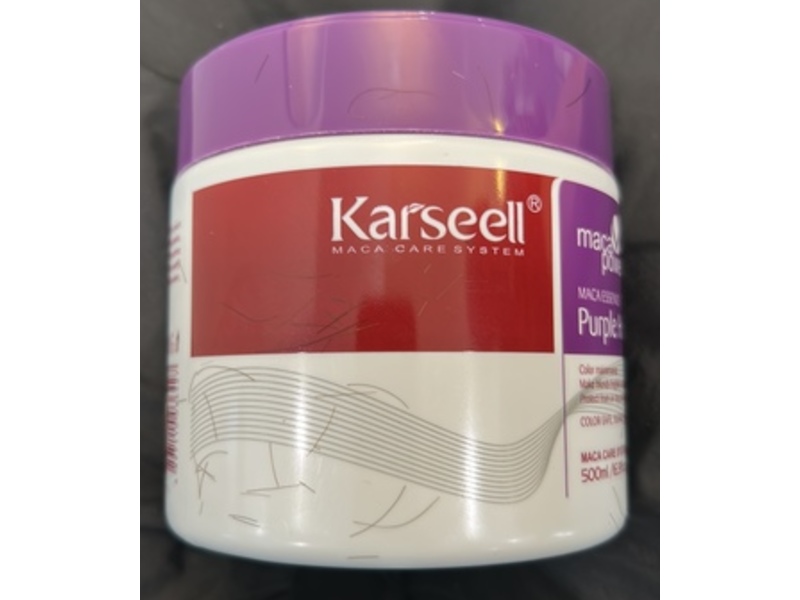 Karseell Maca Power Purple Hair Mask, 16.9 fl oz/500 mL
