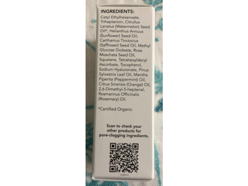 ClearStem Goldenhour Barrier Oil, Watermelon, 1 fl oz/30 mL