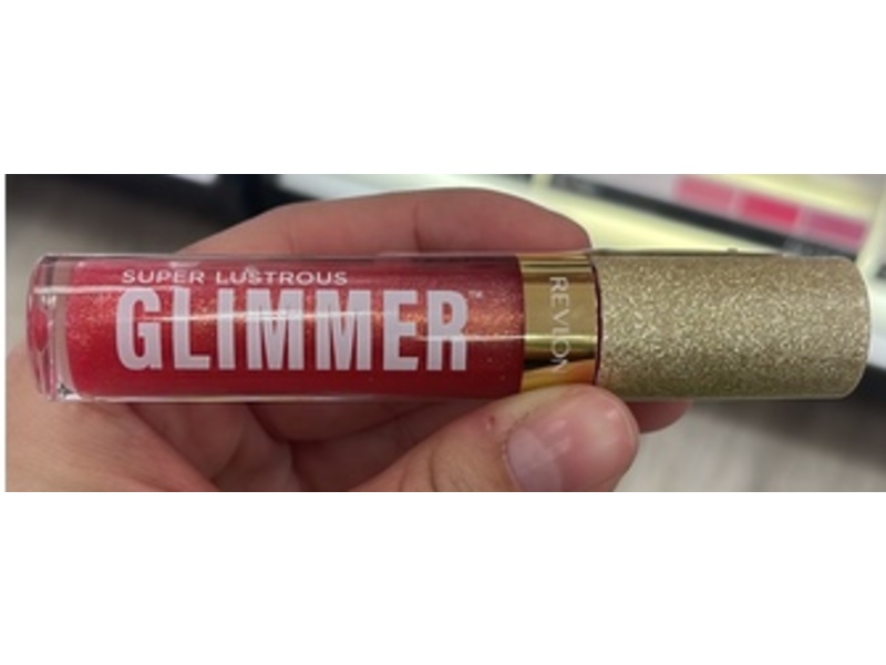 Revlon Super Lustrous Glimmer Gloss, Haute Honey, 0.13 fl oz/3.8 mL