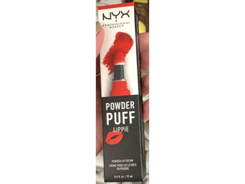 Nyx Professional Makeup Powder Puff Powder Lip Cream Lippie, Group Love, 0.4 fl oz/12 mL