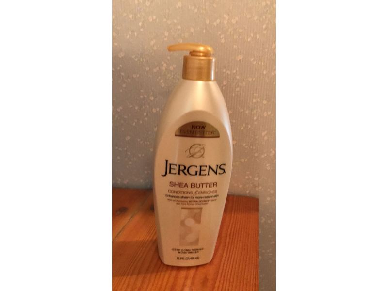 Jergens Deep Conditioner, Shea Butter, 16.8 fl oz/496 mL