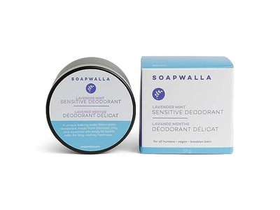 Soapwalla Sensitive Deodorant Cream, Lavender Mint, 2 oz/57 g