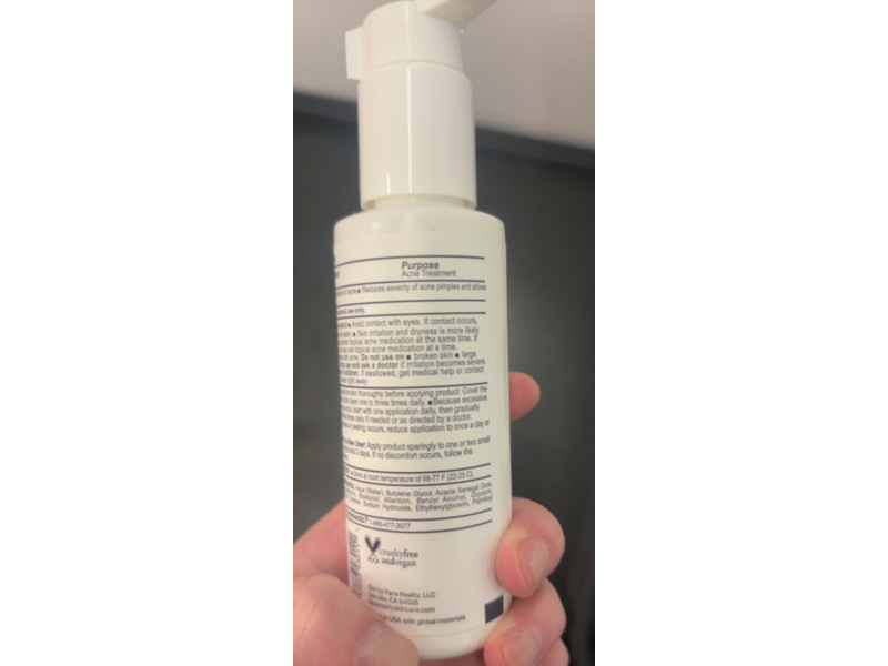 Face Reality Sulphur Sport Treatment, 4 fl oz/118 mL