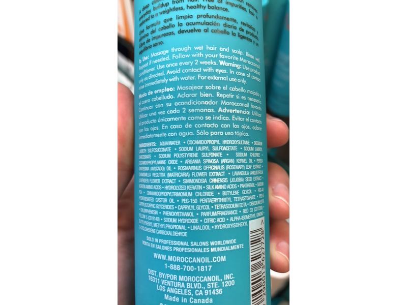 Moroccanoil Clarifying Shampoo, 8.5 fl oz/250mL