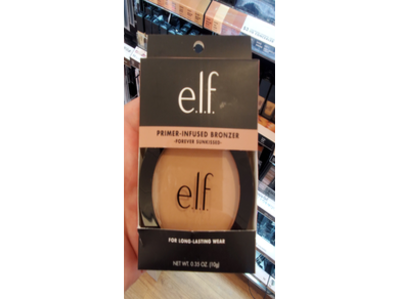 e.l.f. Primer Infused Bronzer, Forever Sunkissed, 0.35 oz/10 g