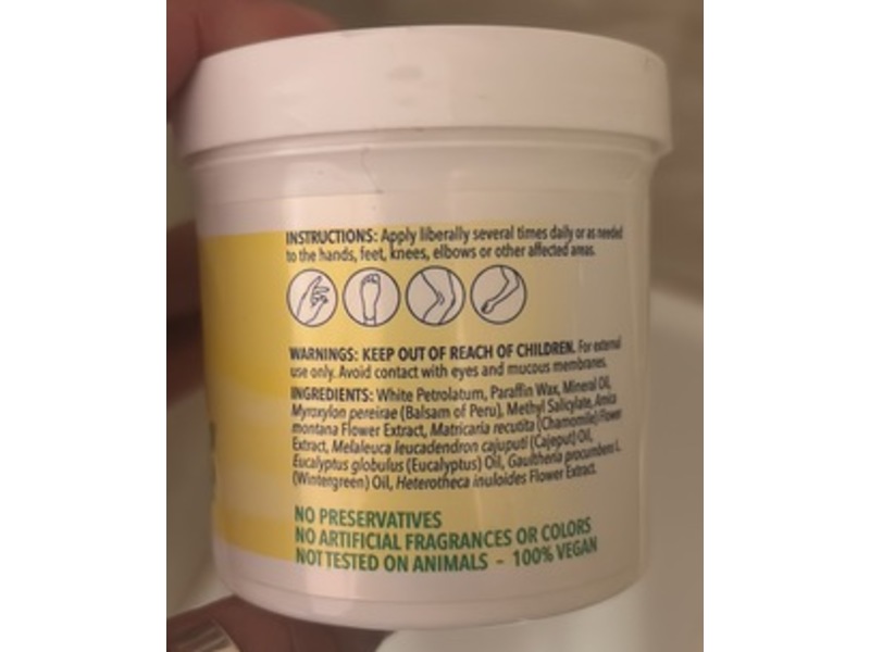 De La Cruz Moisturizer Arnica Salve, 5.5 oz/156 g