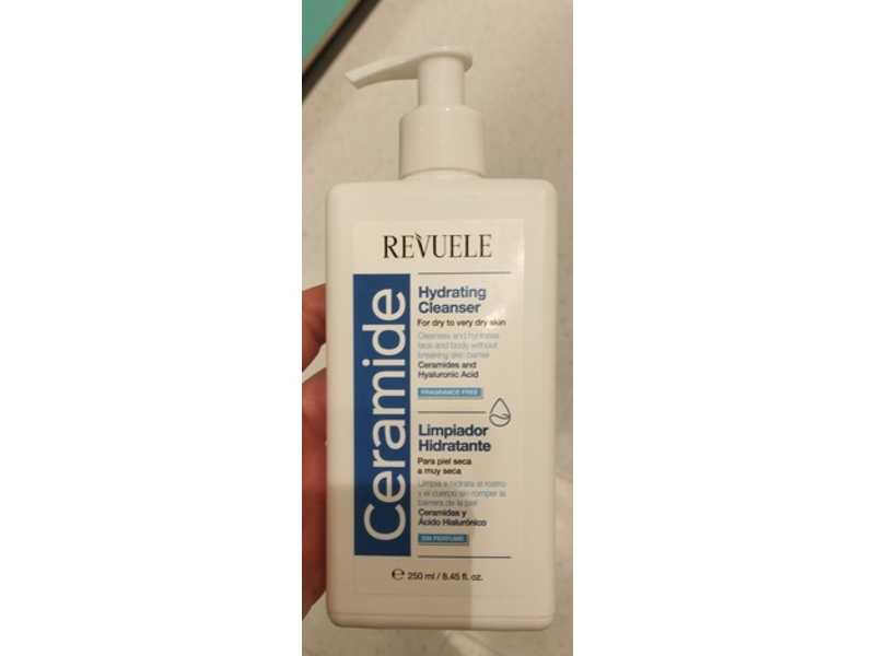 Revuele Ceramide Hydrating Cleanser, 8.45 fl oz/250 mL