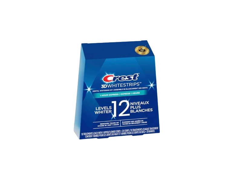 Crest 3D Whitestrips Teeth Whitening Kit, 20 Count