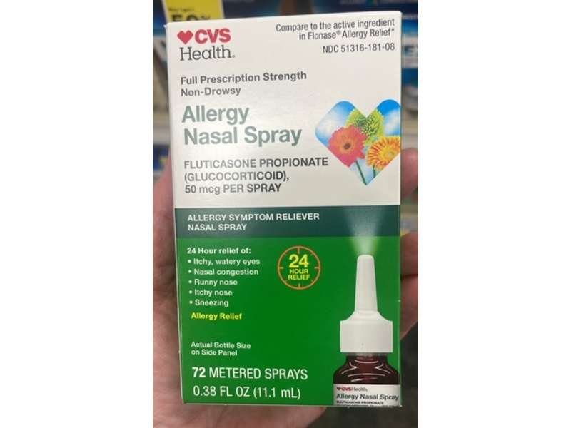 Cvs Health Allergy Nasal Spray, 0.38 fl oz/11.1mL