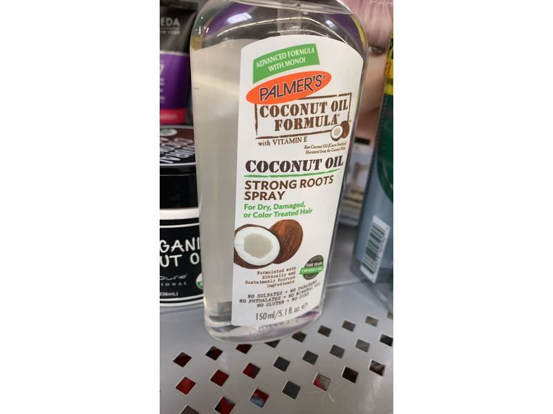 Palmer's Coconut Oil Formula Strong Roots Spray, 5.1 fl oz Ingredients and  Reviews