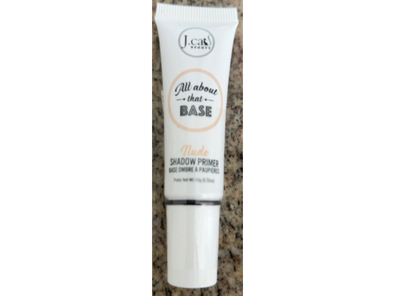 J.Cat Beauty All About That Base Shadow Primer, Nude, 0.35 oz/1 g