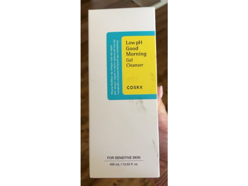 Cosrx Low pH Good Morning Gel Cleanser, Sensitive Skin, 13.52 fl oz/400 mL