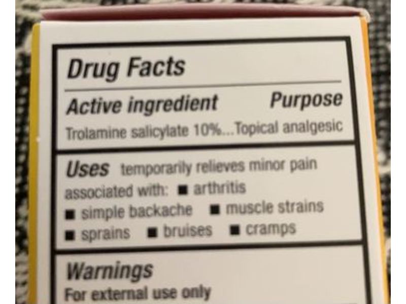 Aspercreme Maximum Strength Pain Relief Cream, Original, 3 oz/85 g