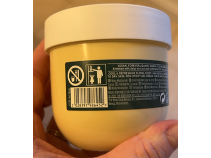 The Body Shop Body Yogurt, Cool Daisy, 200 mL