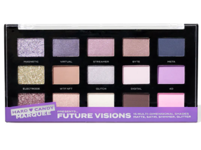 Hard Candy Marquee Eye Shadow Palette, Future Visions, 0.714 oz/20.4 g