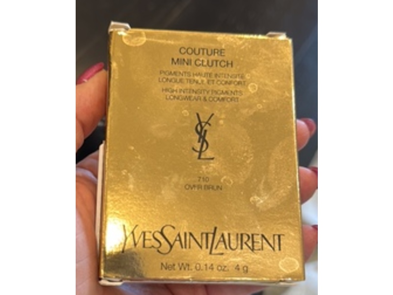 Yves Saint Laurent Couture Mini Clutch Eyeshadow Palette, 710 Over Burn, 0.14 oz/4 g