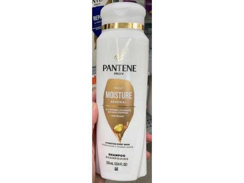 Pantene Daily Moisture Renewal Shampoo, 10.4 fl oz/310 mL
