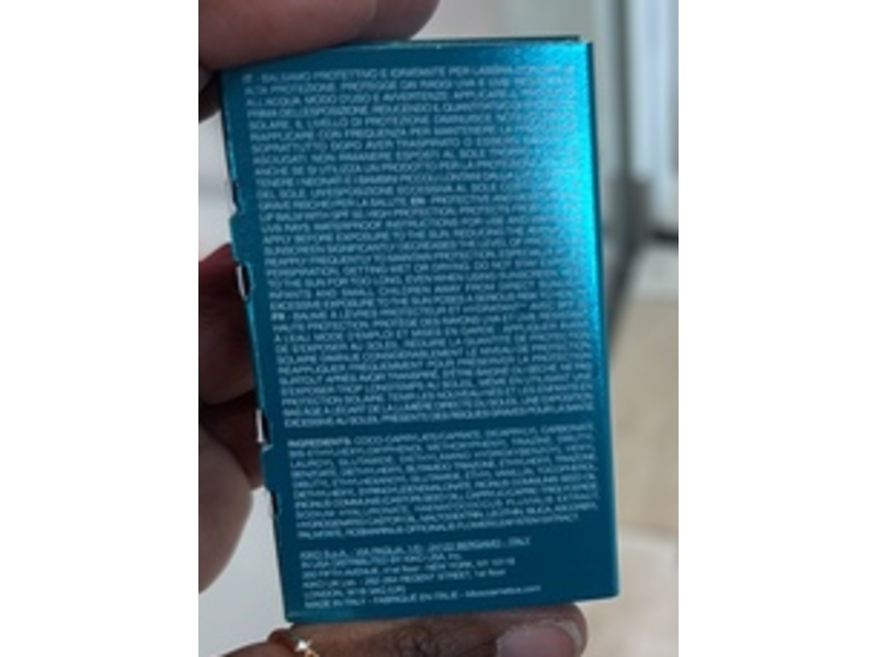 Kiko Milano Sun Protection Lip Balm, SPF 50, 0.16 fl oz/4.8 g