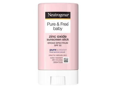 Neutrogena pure & free baby sunscreen hot sale stick broad spectrum spf 60