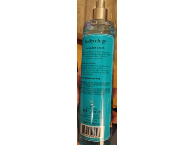 Bodycology Fragrance Mist, Hawaiian Beach, 8 fl oz/237 mL