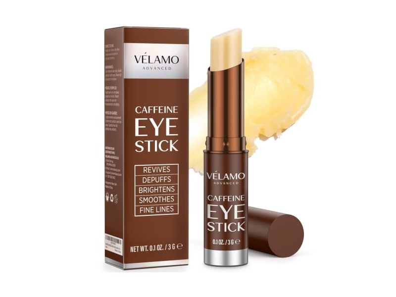 VELAMO ADVANCED Caffeine Eye Stick, 0.1 oz/3 g, Pack Of 3