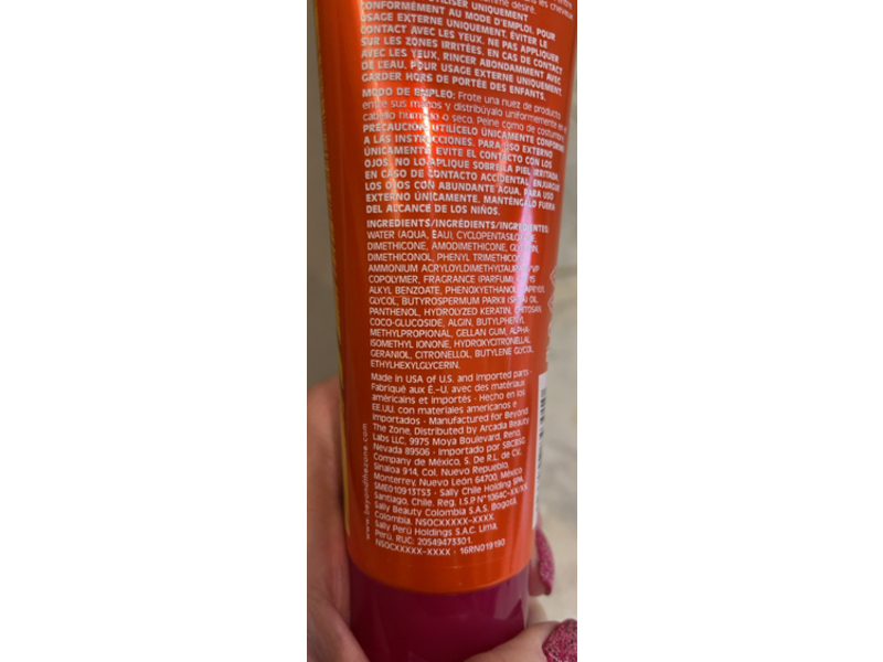 Beyond The Zone Turn Up The Heat Thermal Style Protection Cream, 3.4 oz/100 g