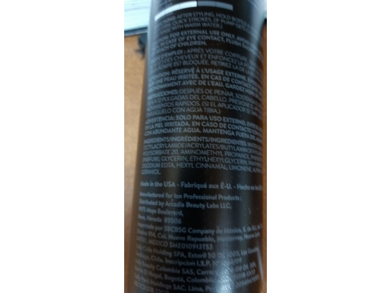 Ion Finishing Lightweight Hair Spray, Medium Hold, 8 fl oz/237 mL