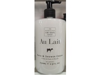 The Scottish Fine Soaps Company Au Lait Bath & Shower Cream, 25 fl oz/750 mL - thumbnail 2