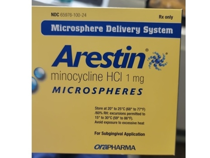 Arestin (minocycline HCl) Microspheres, 1 mg
