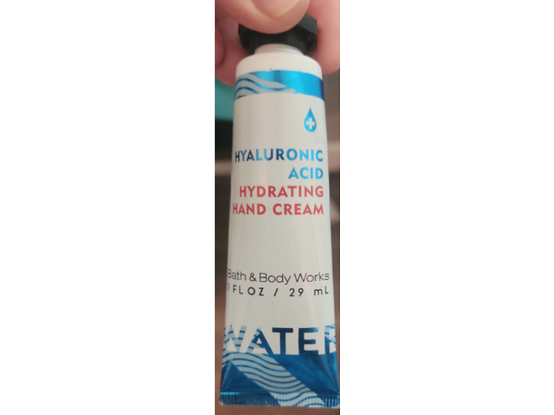 Bath & Body Works Hydrating Hand Cream, Hyaluronic Acid, 1 fl oz/29 mL