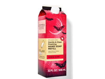 Bath & Body Works Gentle & Clean Foaming Hand Soap, Vampire Blood, 32 fl oz/946 mL