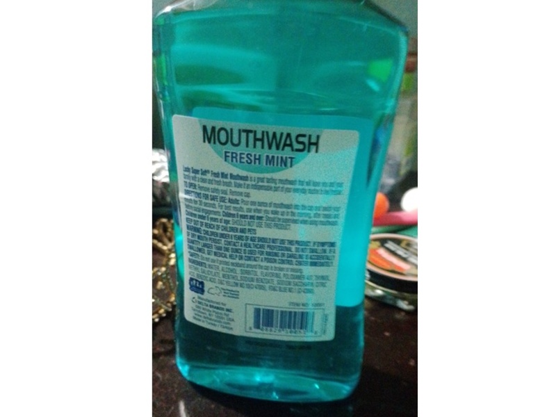 Lucky Super Soft Mouthwash, Fresh Mint, 16.9 fl oz/500 mL