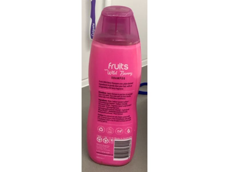 Nature's Organics Fruits Shampoo, Wild Berry, 500 mL